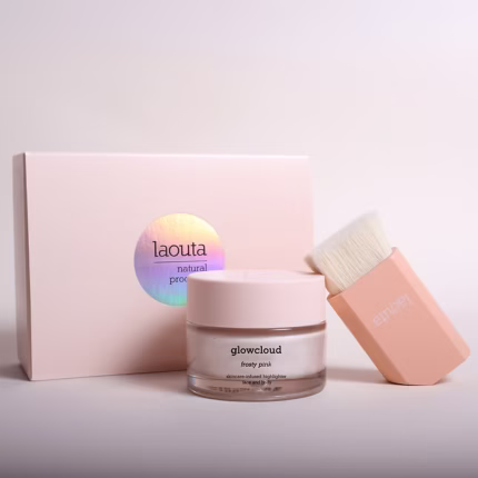 laouta glowcloud frosty pink